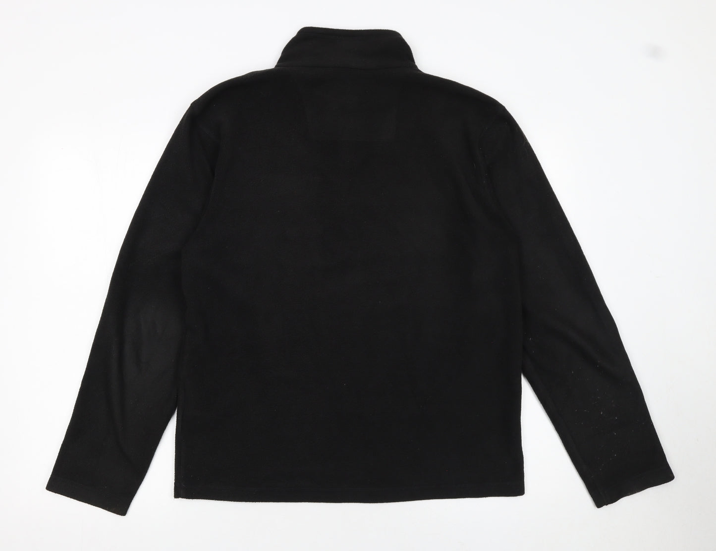 Regatta Men's Black Fleece 1/4 Zip Pullover Sweatshirt M