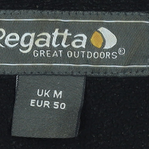 Regatta Men's Black Fleece 1/4 Zip Pullover Sweatshirt M