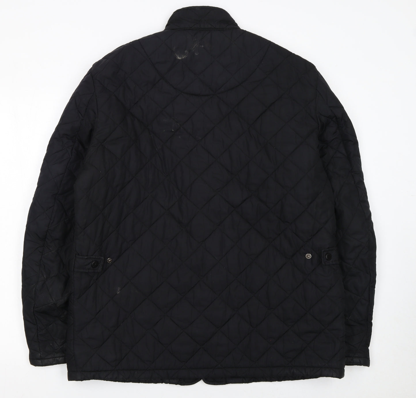 Barbour Men's Black Quilted Mid-Length Jacket L