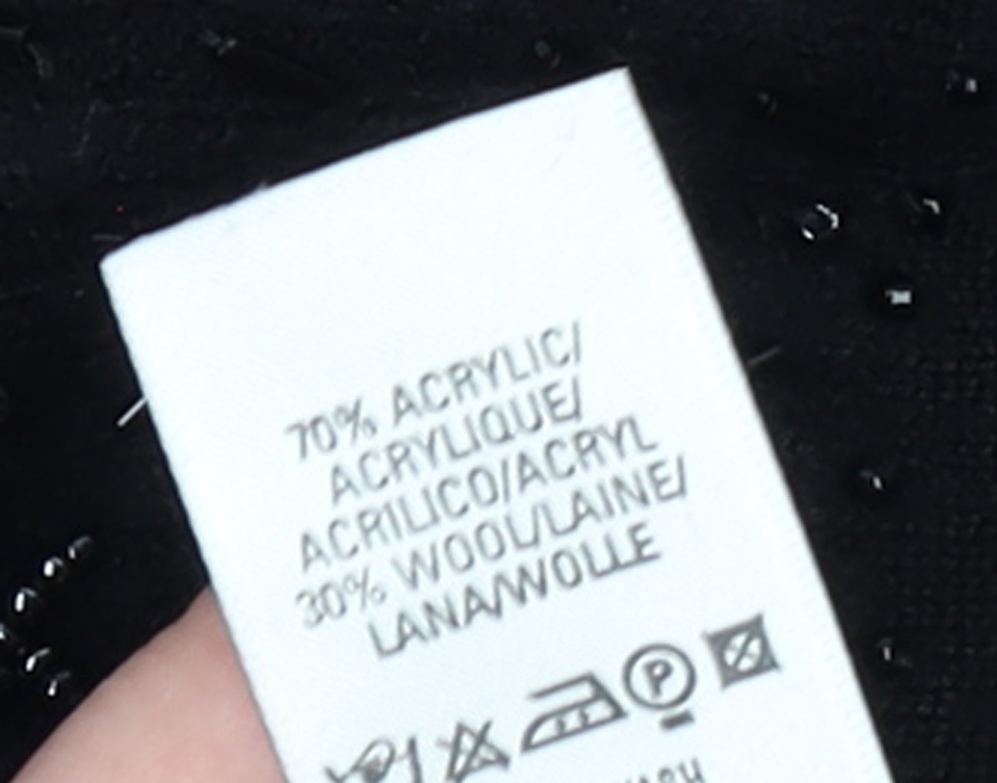 Marks and Spencer Women's Black Collared Cardigan Size 12 Wool Blend