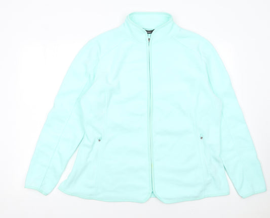 Dunnes Women’s Mint Green Fleece Full Zip Jacket XL