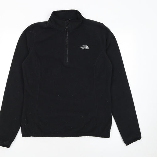 The North Face Womens Black Fleece Pullover Sweatshirt M
