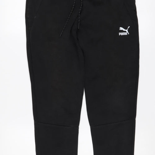 Puma Men's Black Jogger Sweatpants Size S Regular Fit