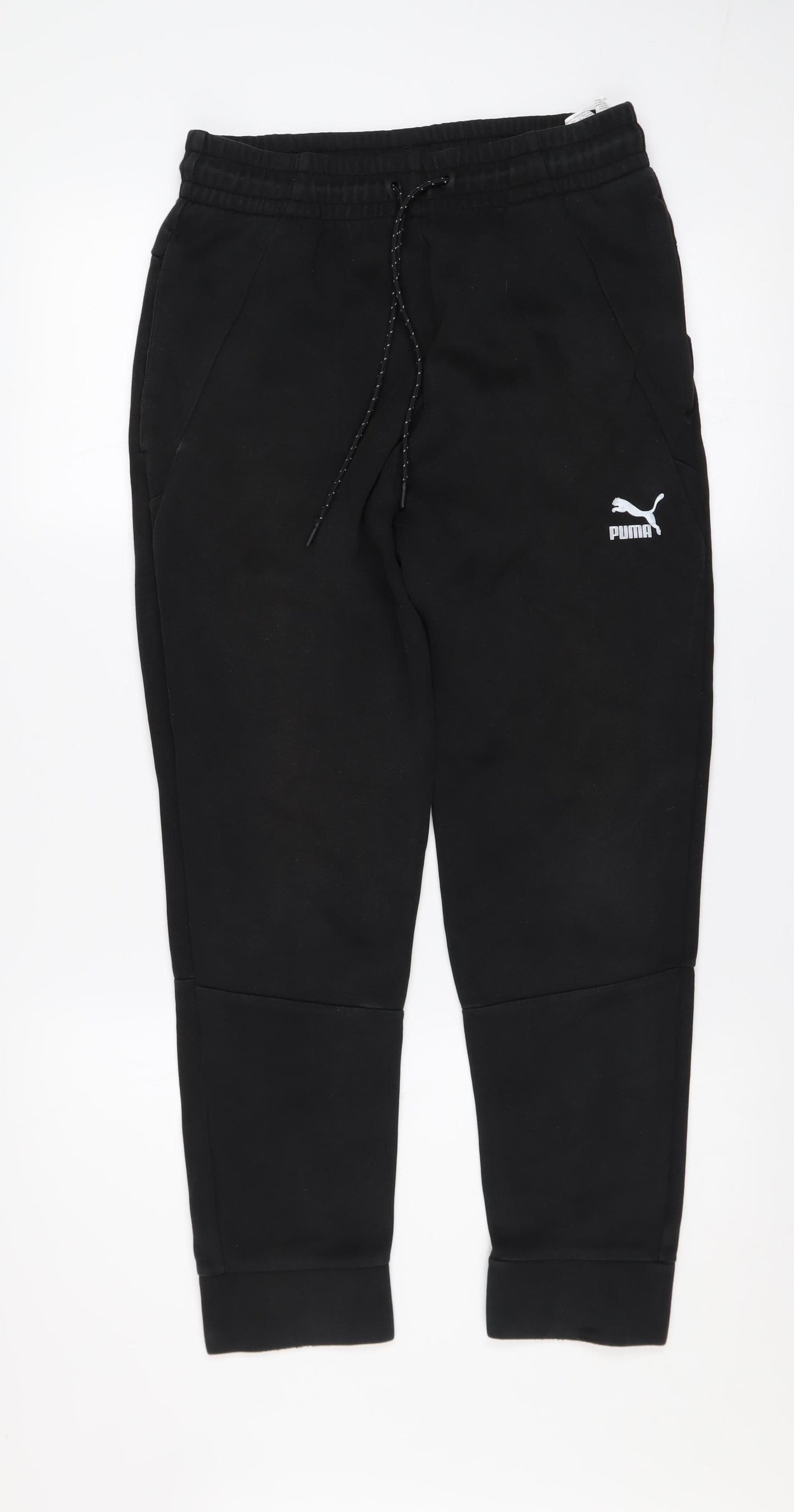 Puma Men's Black Jogger Sweatpants Size S Regular Fit