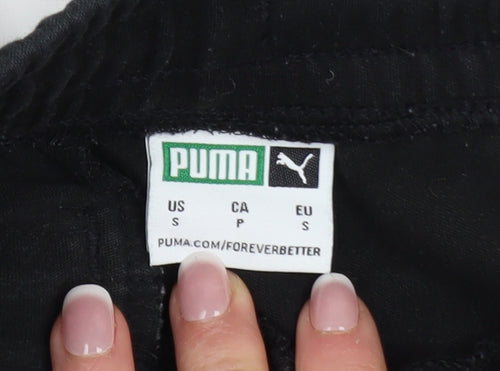 Puma Men's Black Jogger Sweatpants Size S Regular Fit