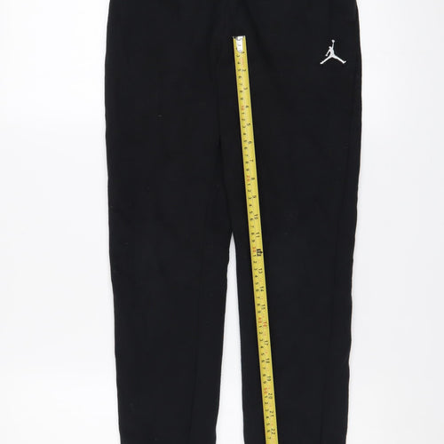 Jordan Boys Black 10-12 Years Fleece Jogger Sweatpants