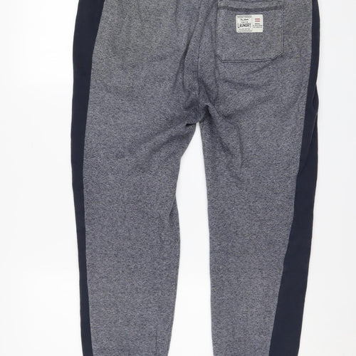 Tokyo Laundry Men's Grey Jogger Sweatpants Medium Regular Fit