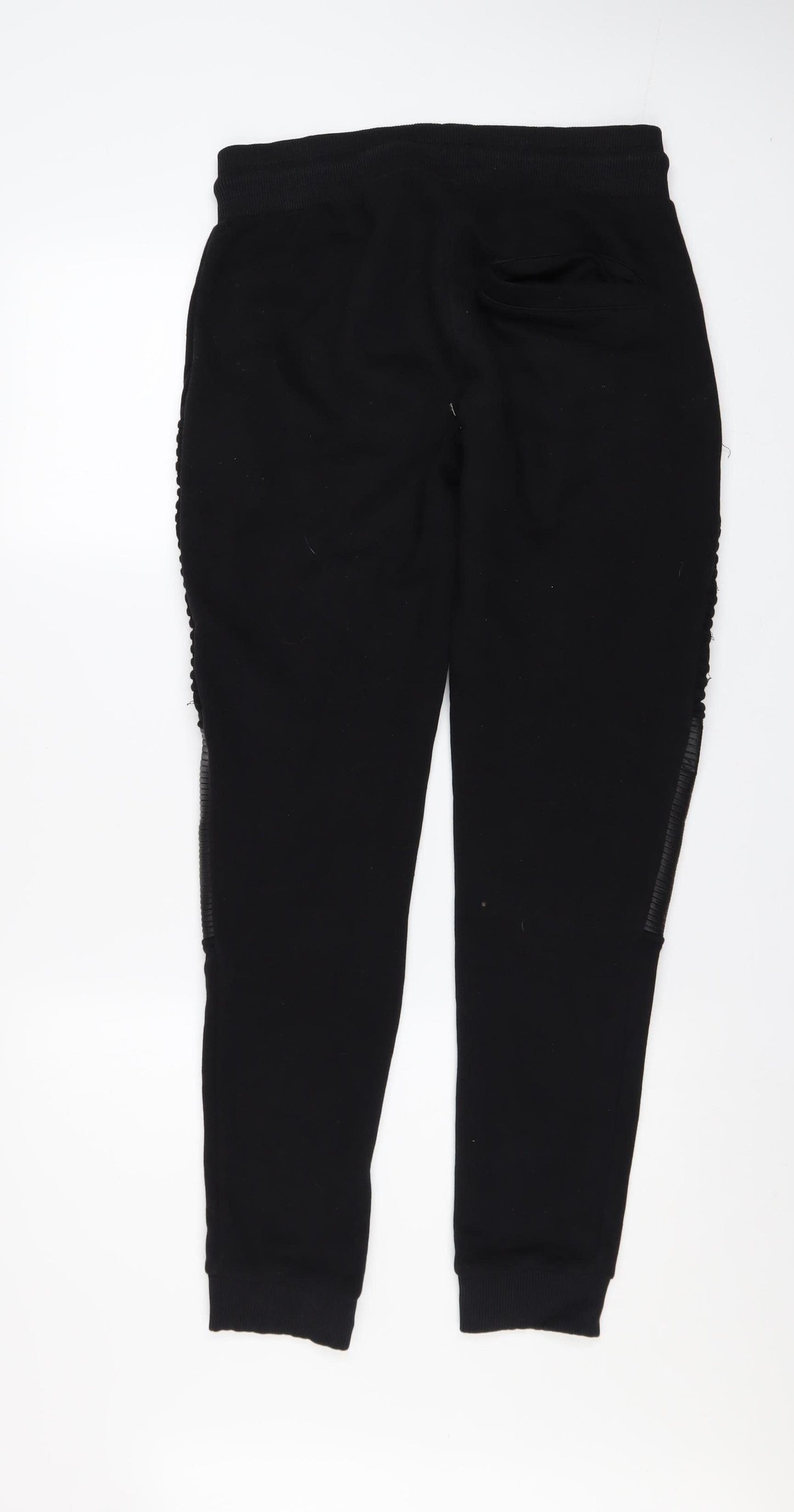Supply & Demand Men's Black Jogger Trousers Size S Polyester Cotton