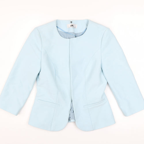 adl Women’s Blue XS Slim Fit Lined Twill Blazer Jacket