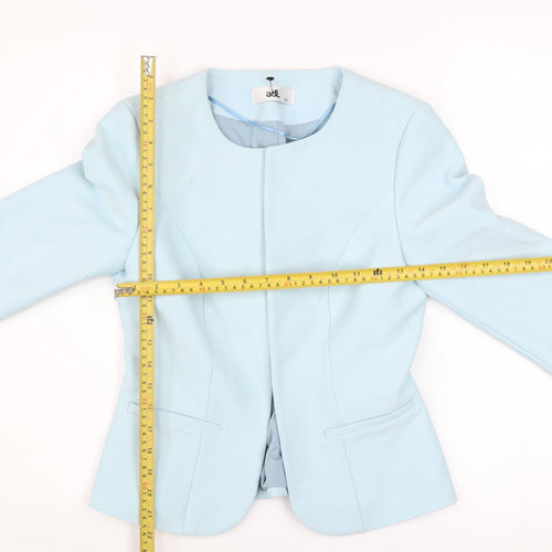 adl Women’s Blue XS Slim Fit Lined Twill Blazer Jacket