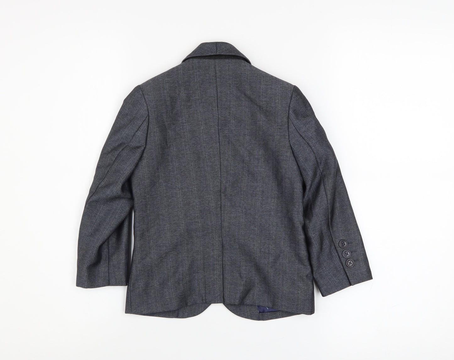 Baker by Ted Baker Boys Grey Shawl Lapel Blazer Age 4 Formal Jacket