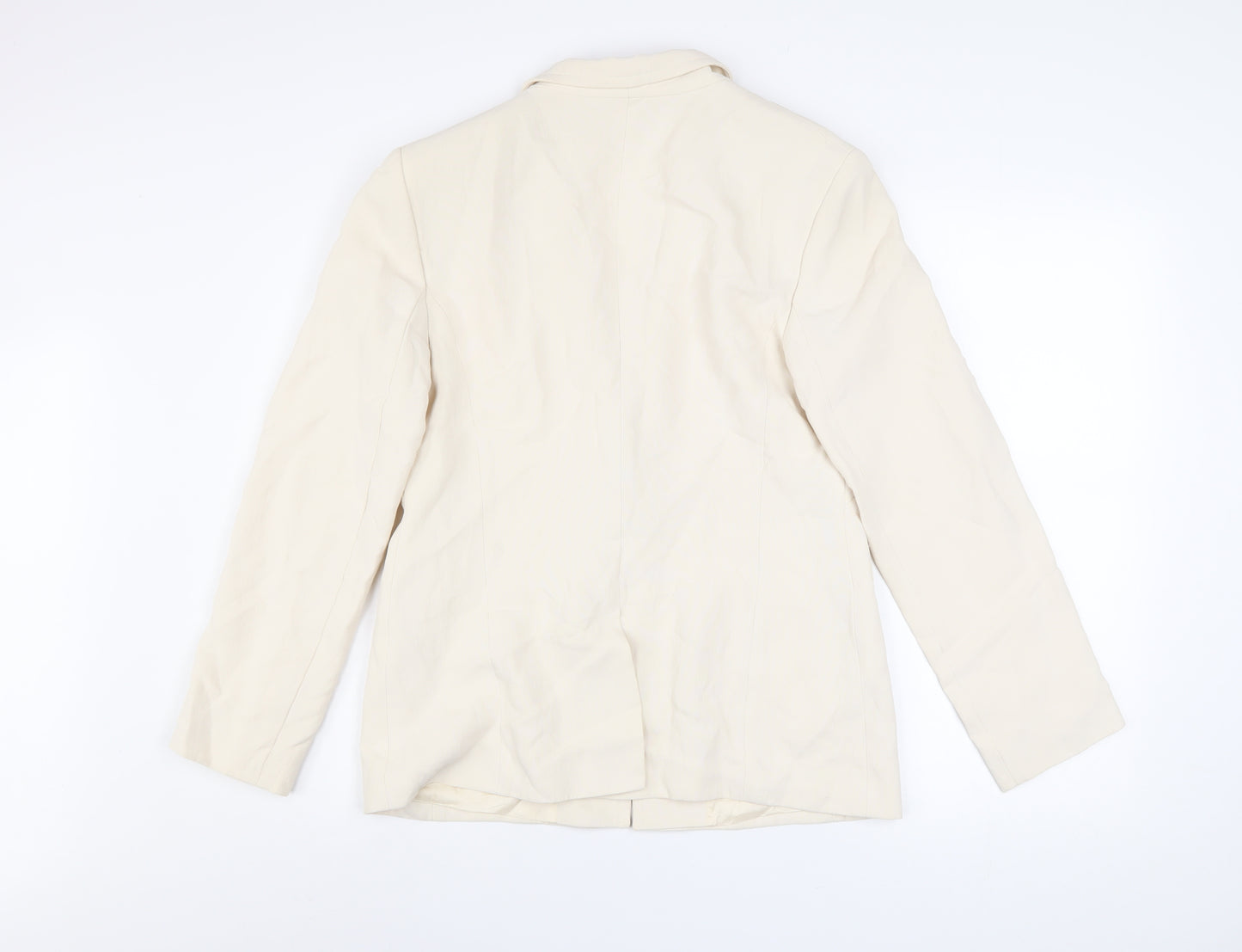 Episode Women's Ivory Wool Blend Blazer Jacket Size 12