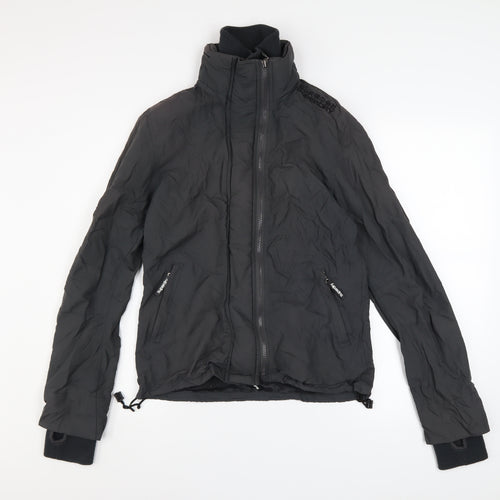 Superdry Men's Black L Windbreaker Softshell Jacket