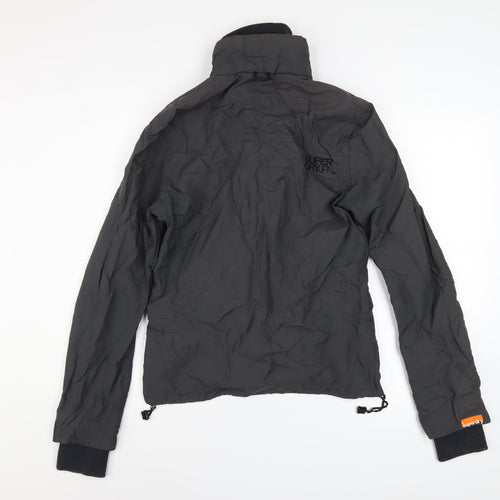 Superdry Men's Black L Windbreaker Softshell Jacket