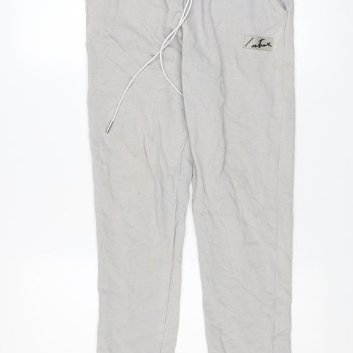 The Couture Club Men's Grey Cotton Jogger Trousers XS