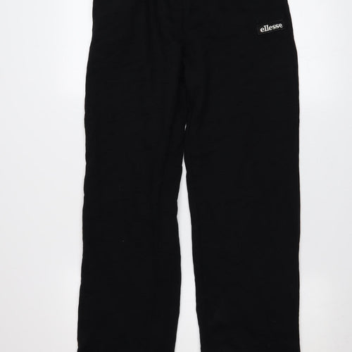 Ellesse Womens Black UK 8 Vernetti Straight Leg Jogger Sweatpants
