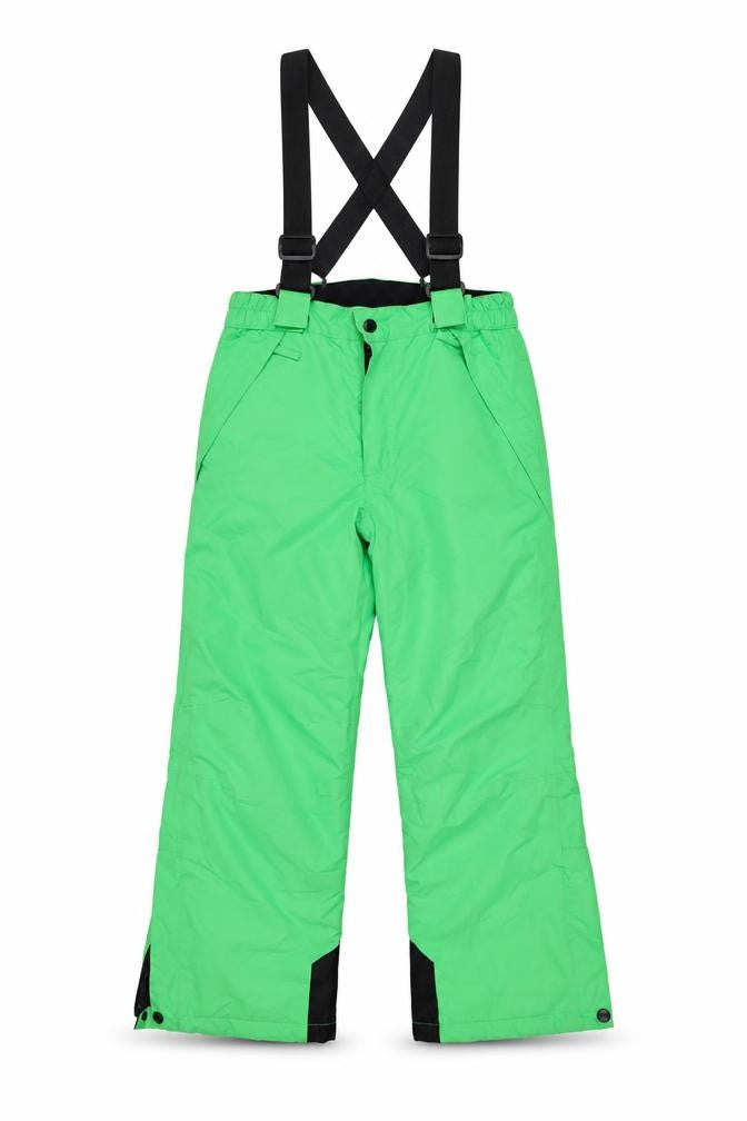 Crane Boys Green 9-10 Years Snow Pants Waterproof Ski Trousers