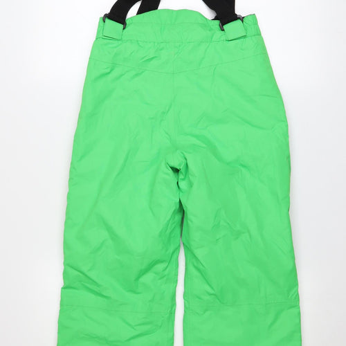 Crane Boys Green 9-10 Years Snow Pants Waterproof Ski Trousers