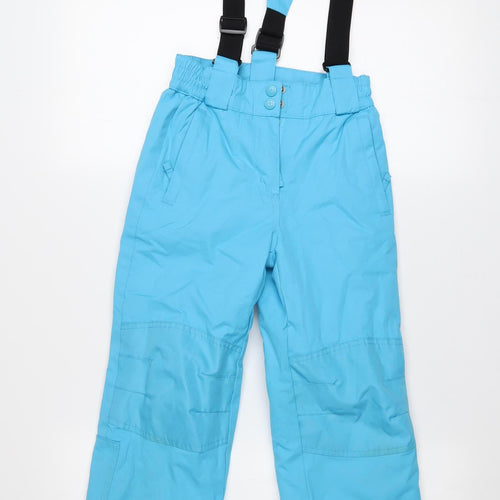 Mountain Warehouse Boys Blue 5-6 Years Snow Pants Waterproof Winter Trousers