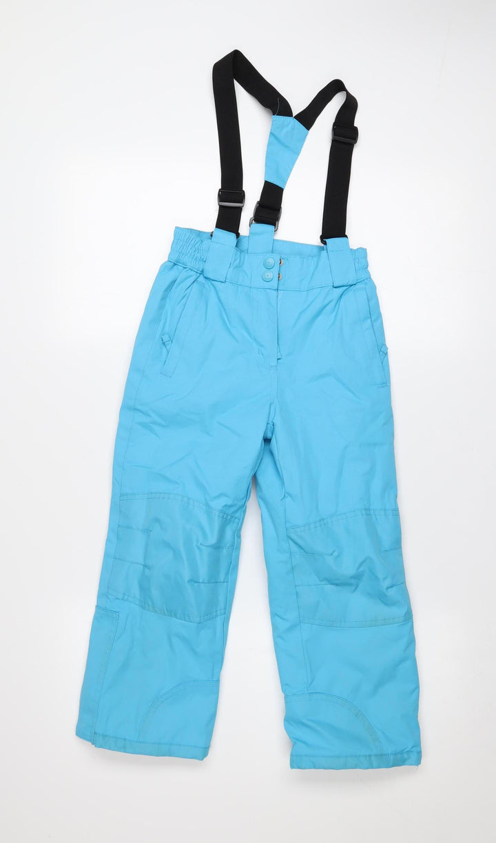 Mountain Warehouse Boys Blue 5-6 Years Snow Pants Waterproof Winter Trousers