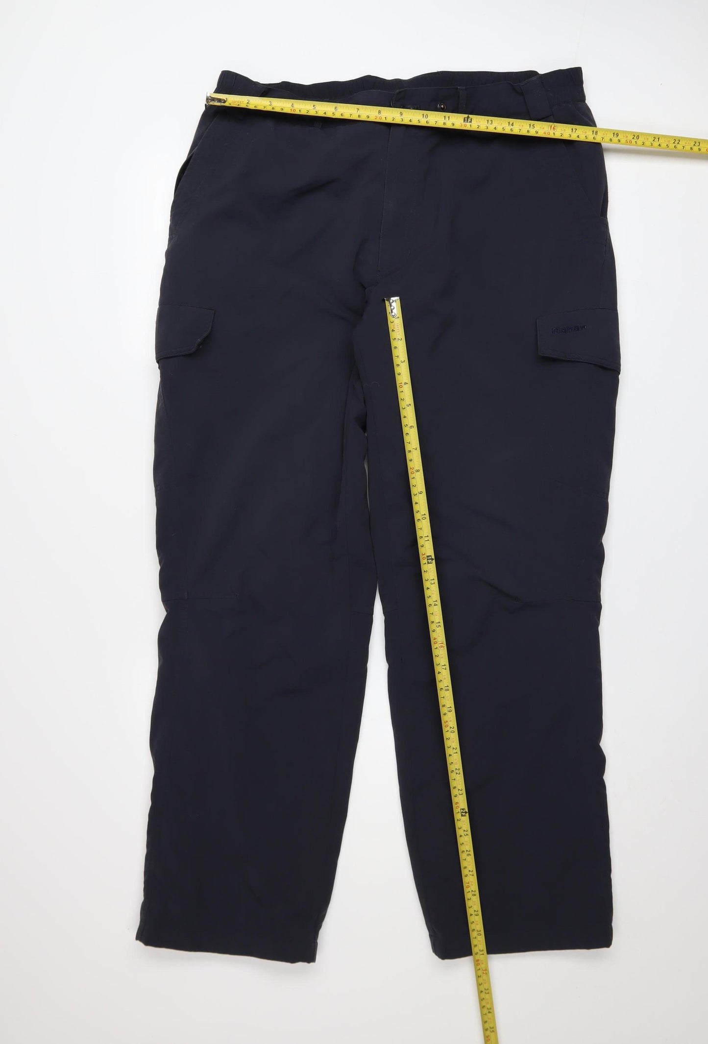 Rohan Mens Navy Cargo Trousers L Polyamide Waterproof Workwear