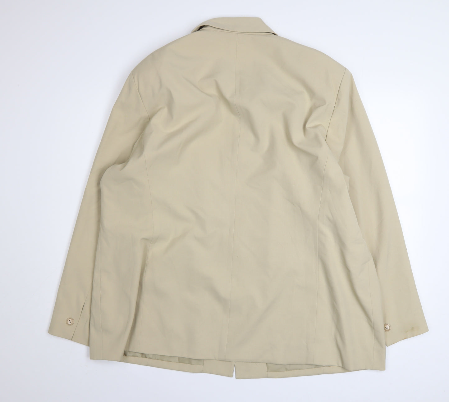 Liz Claiborne Women Beige Size 22 Classic Lined Blazer Jacket