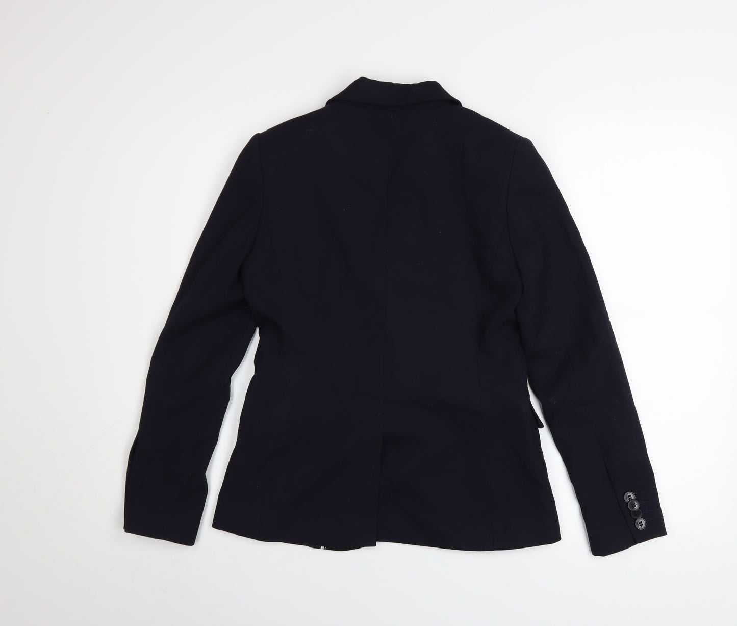 Next Petite Women's Black Blazer Jacket Size 6P Tailored Workwear