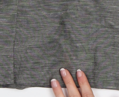 Austin Reed Women's Grey Silk Linen Sleeveless Blouse Size 14