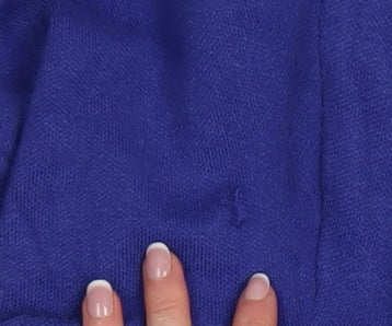 Next Women’s Blue Pullover Hoodie Medium Viscose Blend