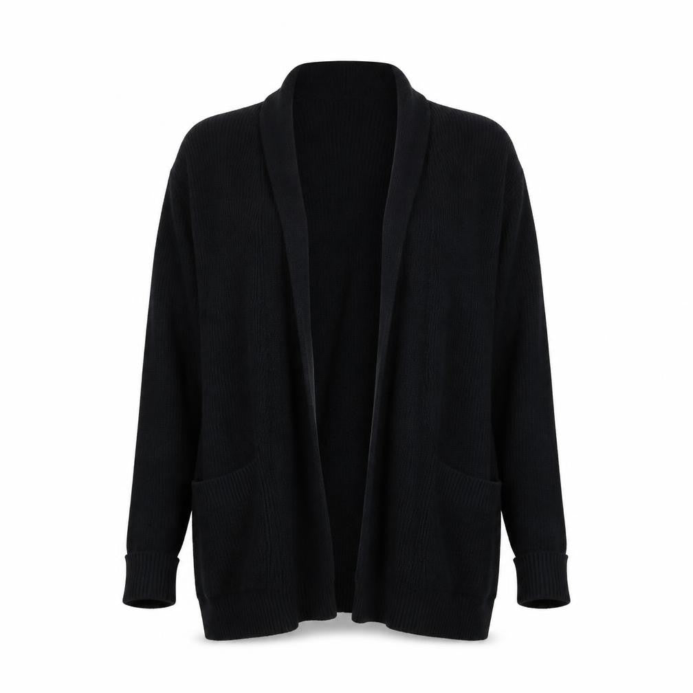 Abercrombie & Fitch Womens Black XS Long Sleeve Knit Cardigan