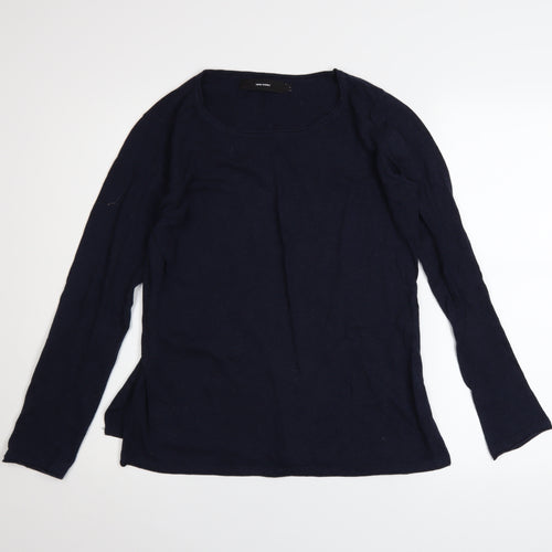 Vero Moda Women's Blue Long Sleeve Knit Pullover Jumper Size L