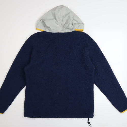 Victoria's Secret PINK Women's Blue Hooded Pullover Sweatshirt Size 12