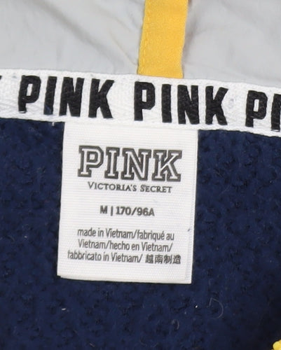 Victoria's Secret PINK Women's Blue Hooded Pullover Sweatshirt Size 12