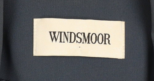 Windsmoor Women's Blue Long Classic Overcoat Size 18