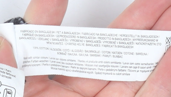 Primark Women's Black Denim Basic Jacket XL Casual Cotton