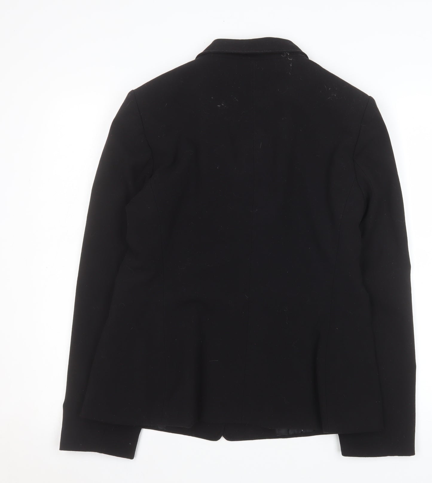 Calvin Klein Womens Black Size 10 Single-Breasted Blazer Jacket