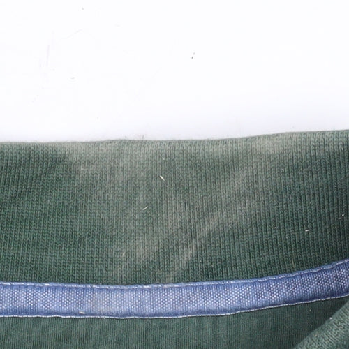 Country Road Men's Green Short Sleeve Polo Shirt XL Cotton