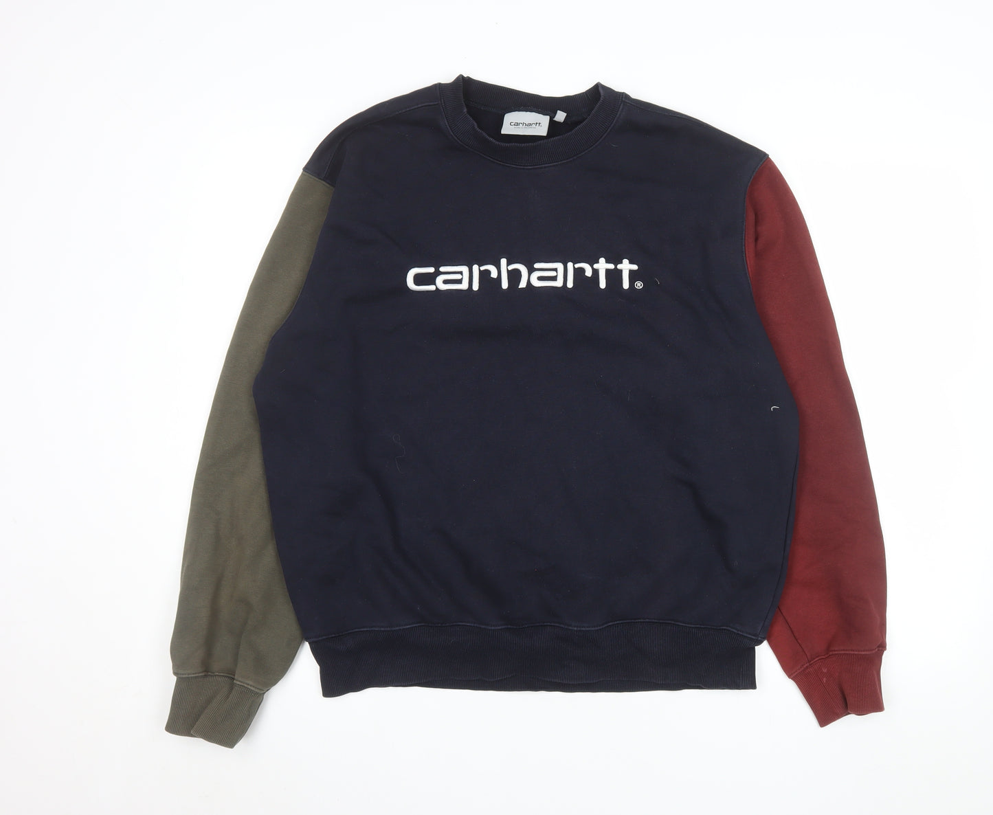 Carhartt Mens Multicoloured Crew Neck Pullover Sweatshirt M