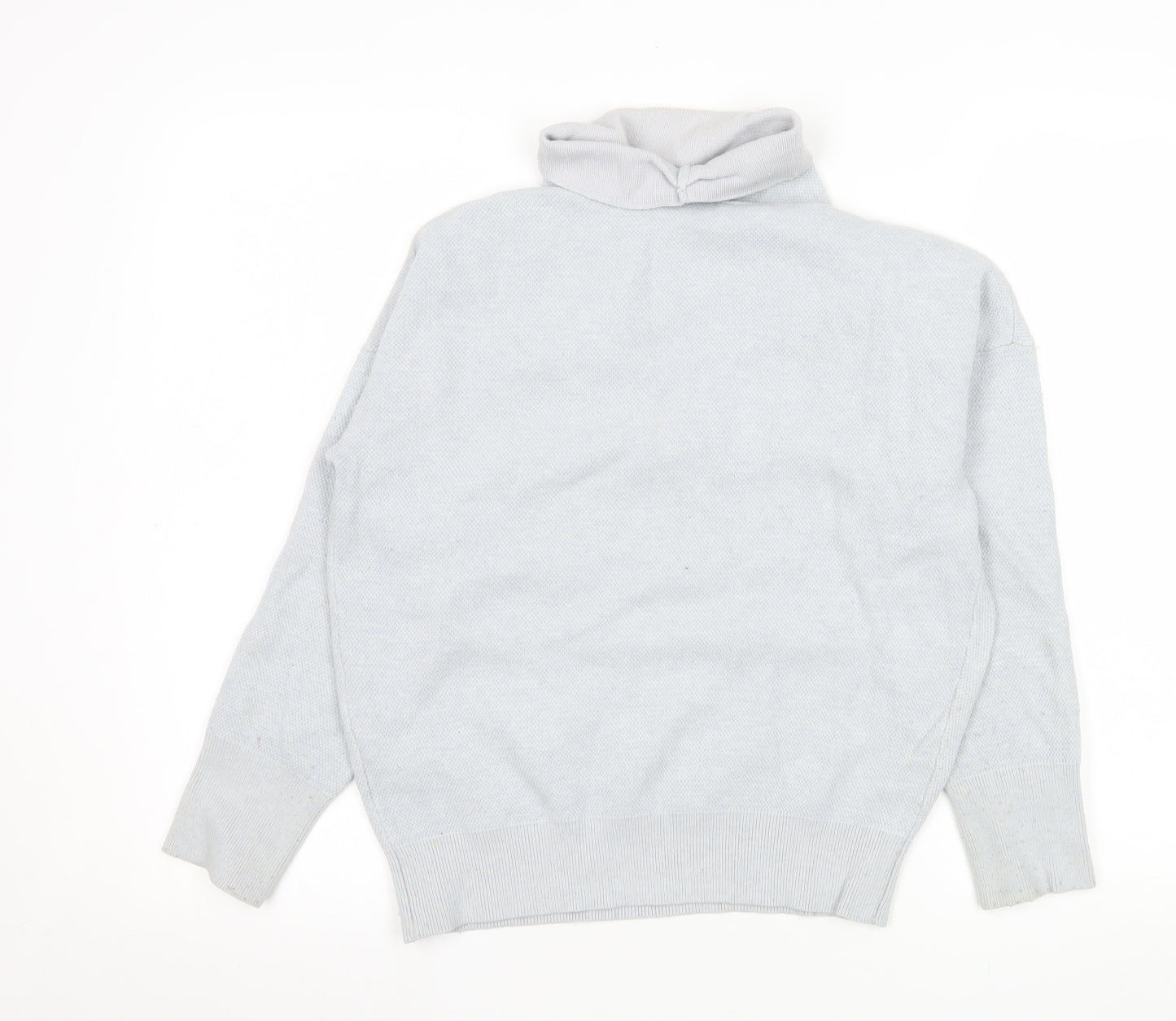 Reiss Womens Grey Roll Neck Knit Pullover Jumper XS