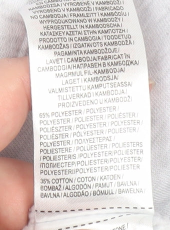 Slazenger Womens Grey 1/2 Zip Pullover Sweatshirt Size 8 XS