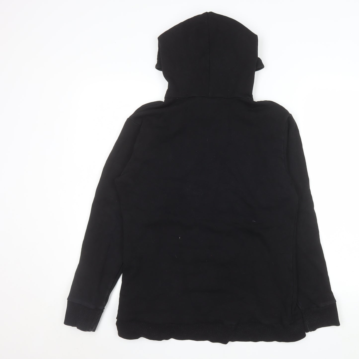 Bear Wear Mens Black Pullover Hoodie L Logo Fleece Sweatshirt