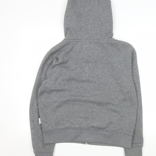 SoulCal & Co Women's Grey Size 12 Hooded Full Zip Jacket
