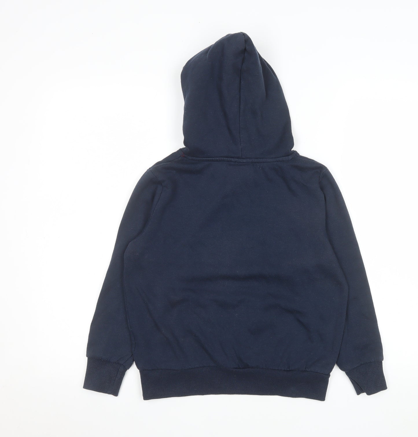 Liverpool FC Boys Navy Hoodie 8-9 Years Pullover Hooded Sweatshirt