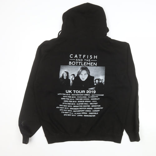 Just Hoods by AWDIS Men's Black Pullover Hoodie Catfish and the Bottlemen Large