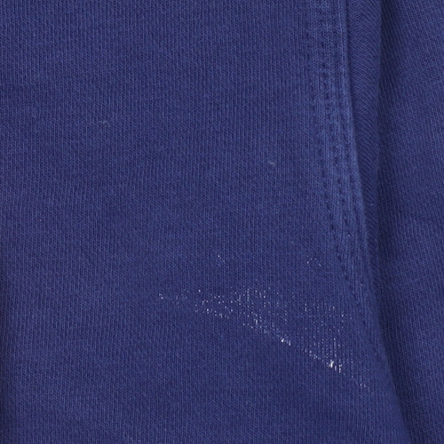 Nike Men's Blue Pullover Sweatshirt L Crew Neck Logo Fleece