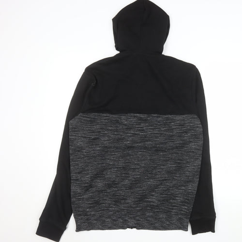 Next Mens Black M Basic Hooded Full Zip Jacket