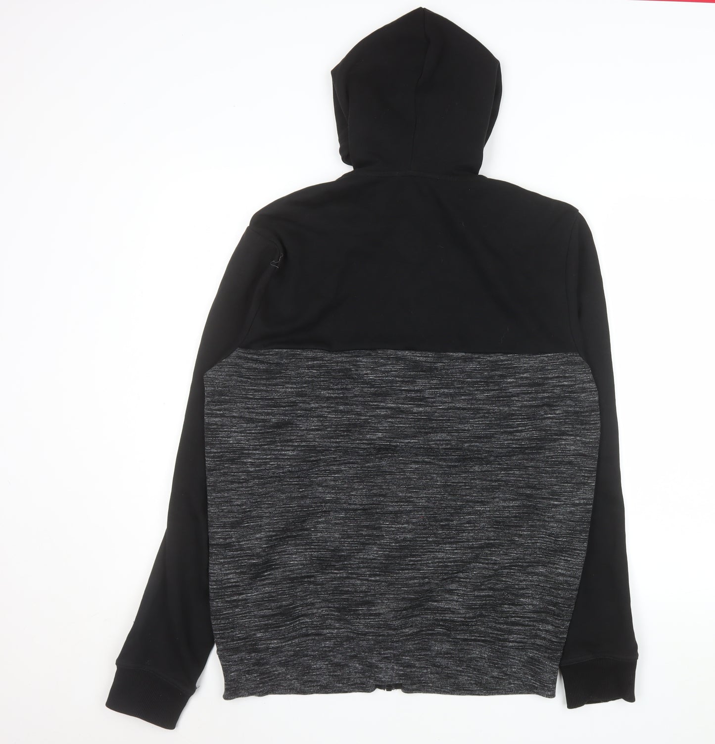 Next Mens Black M Basic Hooded Full Zip Jacket