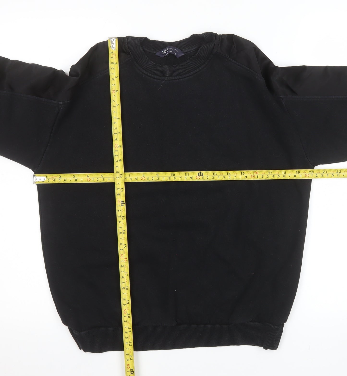 Marks and Spencer Women's Black Size 10 Pullover Sweatshirt