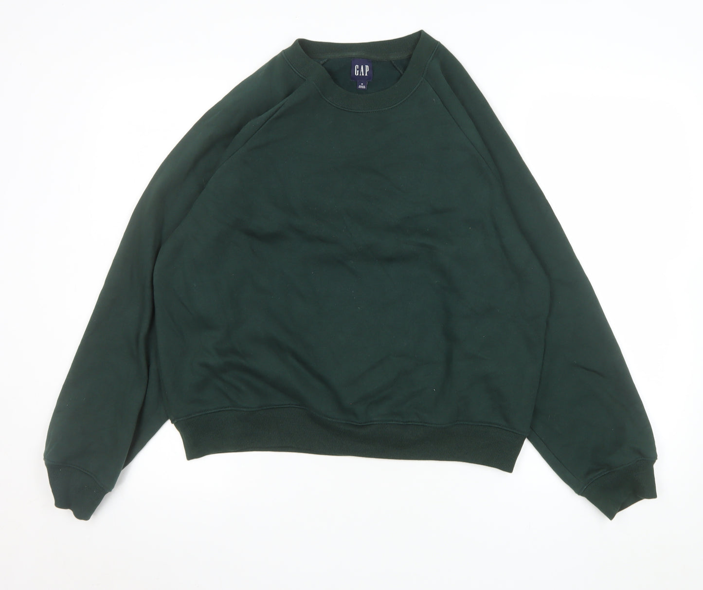 GAP Men's Green Crew Neck Pullover Sweatshirt Size M