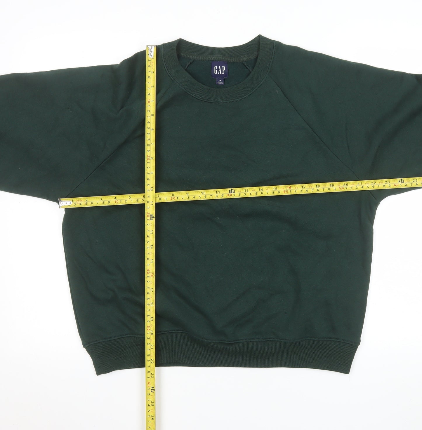 GAP Men's Green Crew Neck Pullover Sweatshirt Size M